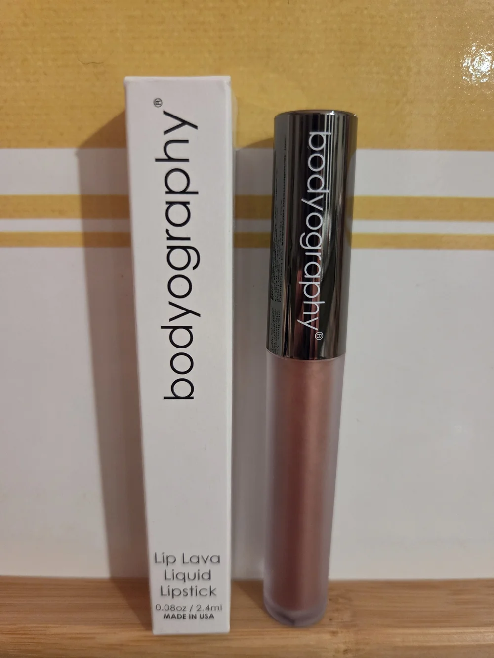 NIP | Bodyography Lip Lava Liquid Lipstick | Crystal Moon